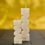 Wave Pillar candle (Κύμα)