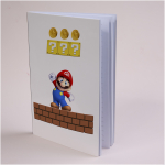 Εκτυπώσιμο τετράδιο Super Mario