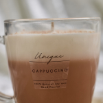 Cappuccino candle