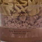 Snickers candle