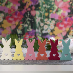 Bunny no4 candle