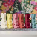 Bunny no4 candle