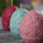 Floral easter egg