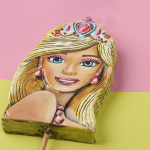 Λαμπάδα "Barbie 3d"