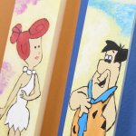 Λαμπάδες σετ "Flintstones" 1