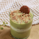 Pistachio candle