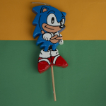 Λαμπάδα "Sonic πλακέ"