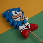Λαμπάδα "Sonic πλακέ"