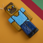 Λαμπάδα "Minecraft 3d"