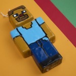 Λαμπάδα "Minecraft 3d"