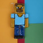 Λαμπάδα "Minecraft 3d"