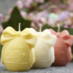 Easter egg with bow