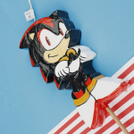 Λαμπάδα "Sonic Shadow" πλακέ