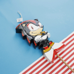 Λαμπάδα "Sonic Shadow" πλακέ