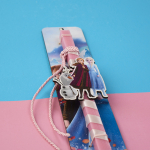 Λαμπάδα "Έλσα - Άννα¨ με πλάτη