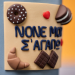 Κούπα "Νονέ-α μου Σ 'αγαπώ" 3d
