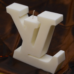 Logo LV candle